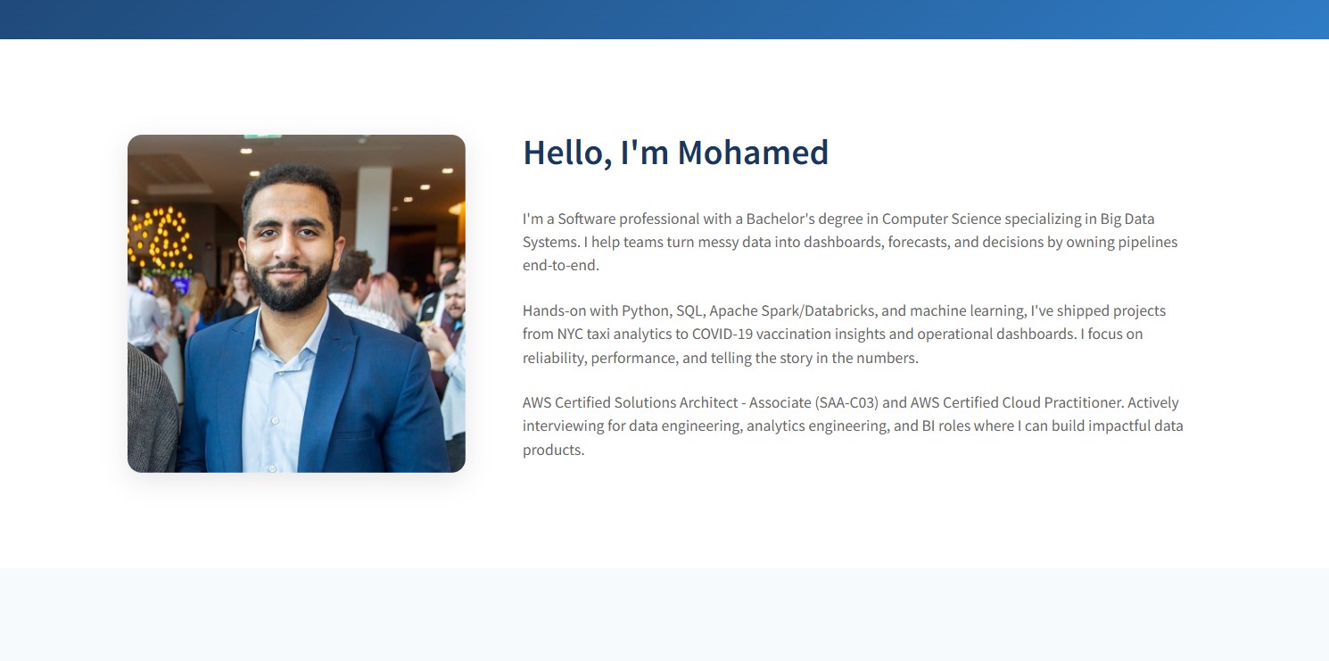 Serverless portfolio website